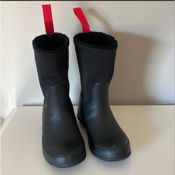 Hunter Original Roll-Top Sherpa Boot sz 5 - Picture 1 of 6